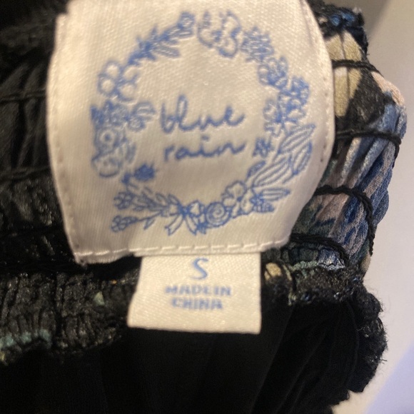 Blue rain Floral Off-Shoulder Dress - Picture 4 of 8